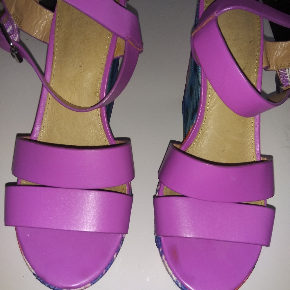 Aldo multi color heels